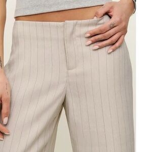 Reformation vida low rise pants size 4